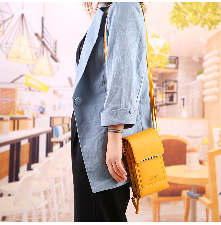 Skuldertaske med Touchskærm – Stilfuld, Praktisk og Altid Ved Hånden Fashion Tech Butik