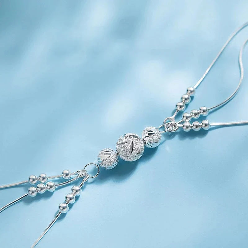 Luksus Lucky Sølvarmbånd – Elegant Charme for Velstand & Stil Jewelry Tech Butik