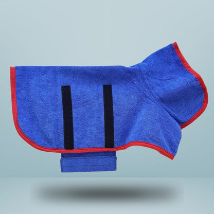 Ultra-Absorberende Hundevest – Hygget Badekåbe til Pleje Efter Badet Pets Tech Butik Blå XS