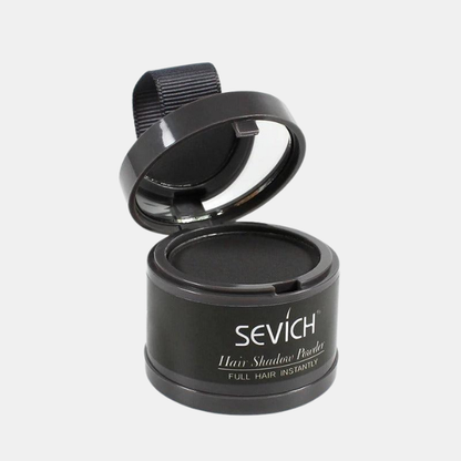 Vandfast Hårlinje-Koncealer i Pulverform – Naturlig Dækning Hele Dagen Hair Care Tech Butik Sort