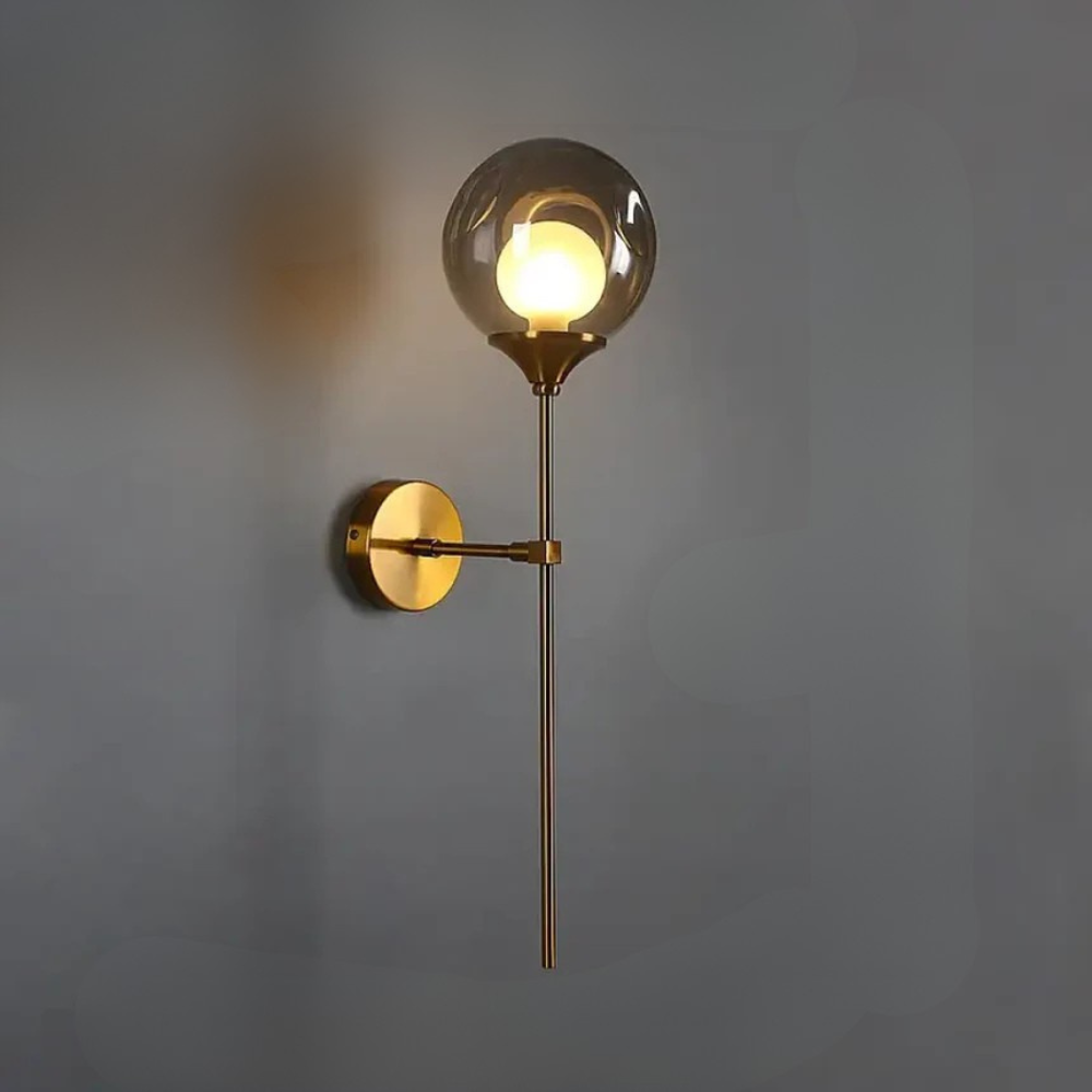 Moderne Væglampe til Stilfulde Minimalistiske Rum Væglamper Tech Butik Røgfarvet grå B