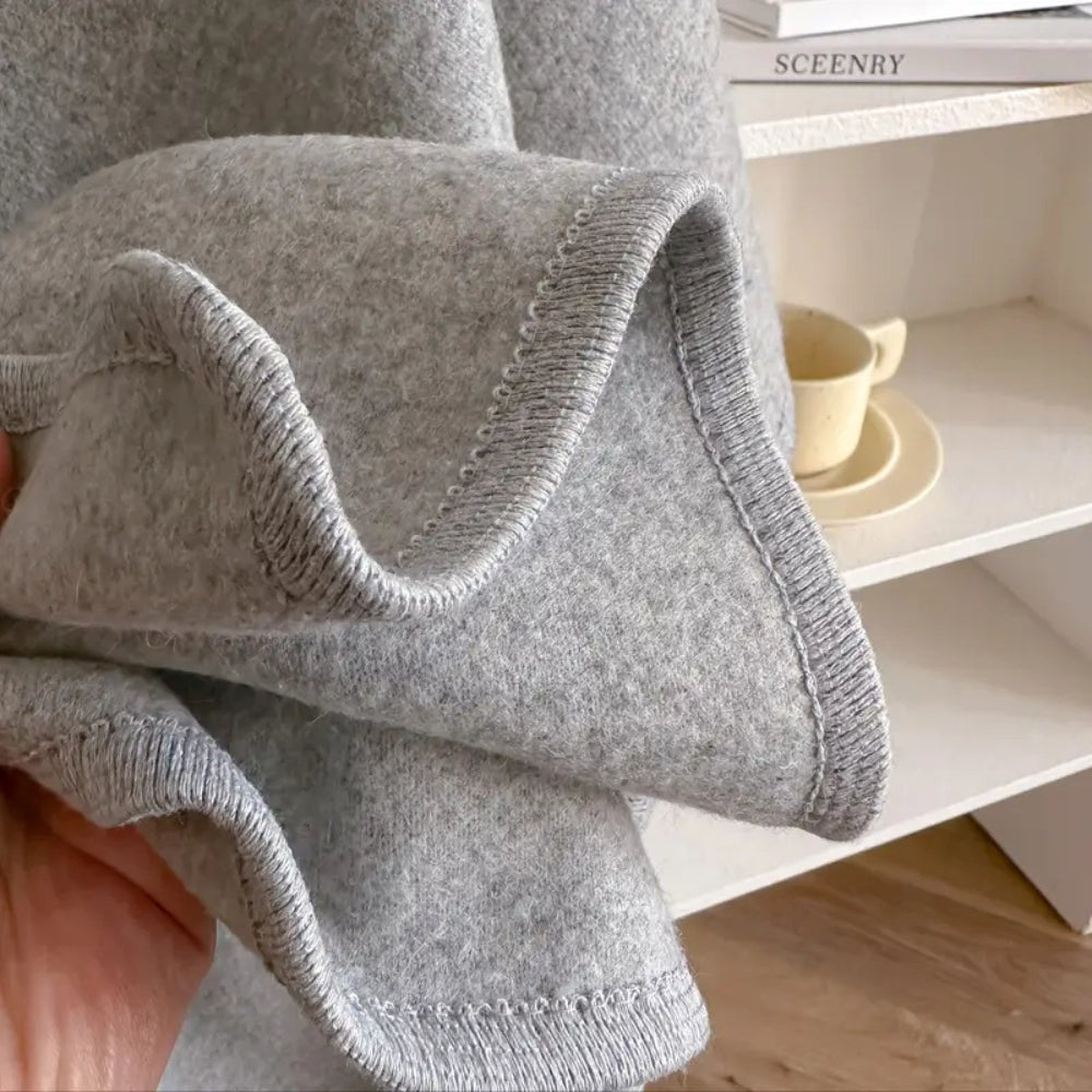 Luksuriøs Vindafvisende Sjalsfrakke – Elegant Overtøj til Koldere Vejr med Ubesværet Stil Poncho & Shawls Tech Butik