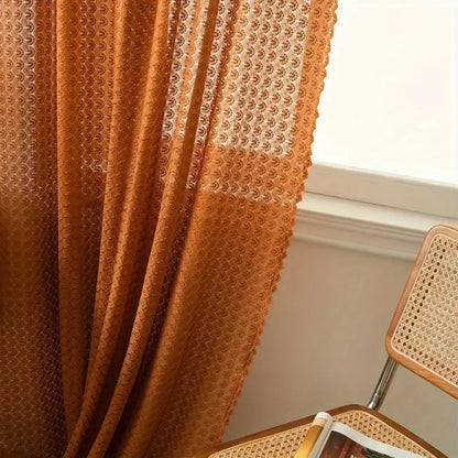 Elegant Boho Hæklet Gardin – Håndlavede Kunstneriske Gardiner til en Hyggelig, Vintage Stemning Curtains Tech Butik