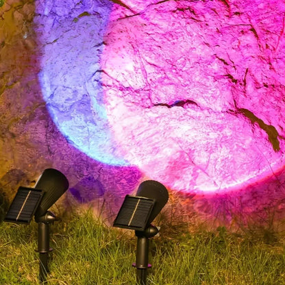Soldrevet Havespotlight – Miljøvenlig Udendørsbelysning Outdoor Lights Tech Butik 2 Flerfarvet