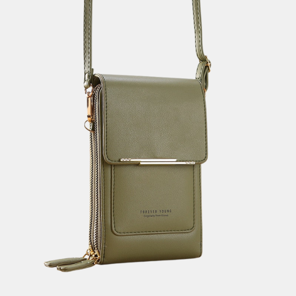 Skuldertaske med Touchskærm – Stilfuld, Praktisk og Altid Ved Hånden Fashion Tech Butik Grøn