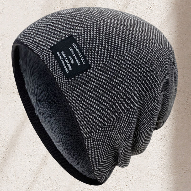 Uldne Hue – Varm, Strækbar Hovedbeklædning til Hverdagskomfort muts beanie Tech Butik Mørkegrå