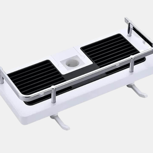 Bruserist – Pladsbesparende Opbevaringshylde til Bruser uden Boring Bath Accessories Tech Butik