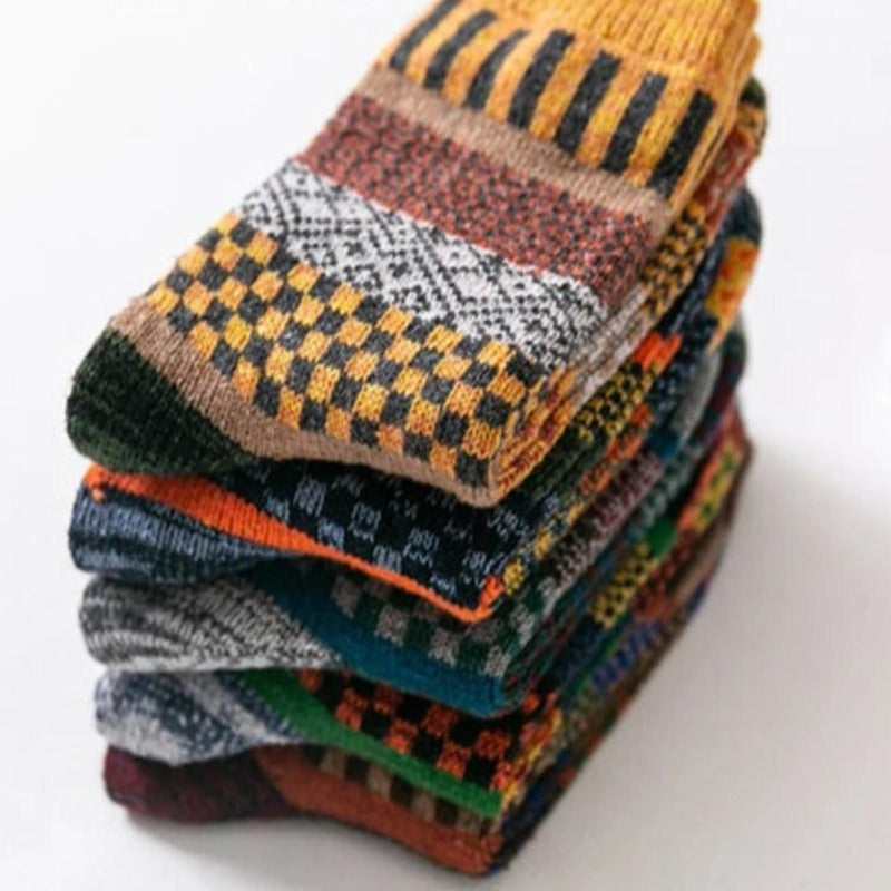 Vinter Termo Uldsokker – Klassisk Nordisk Design for Ekstra Varme Winter Wool Socks Tech Butik