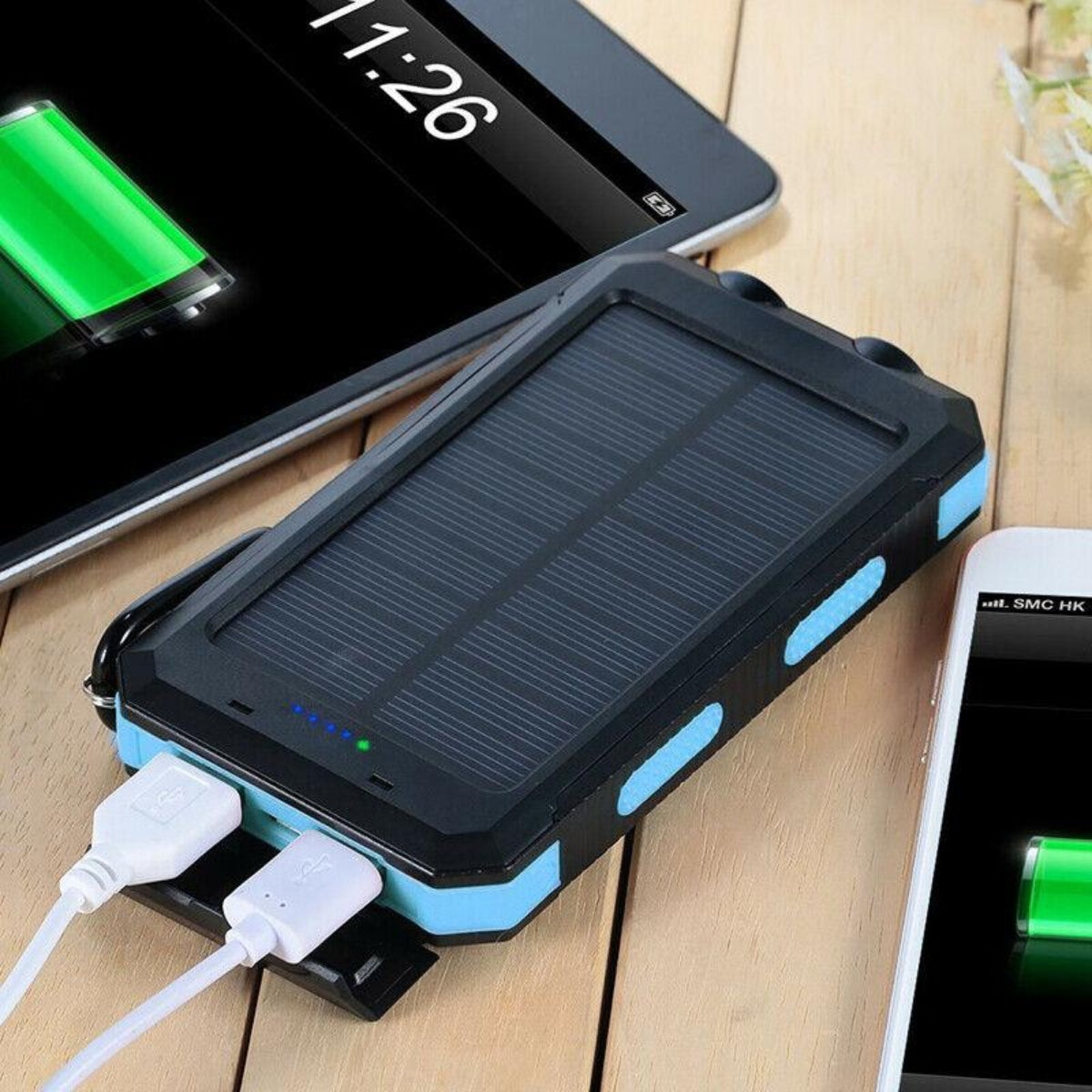20,000mAh soloplader powerbank til ubegrænset energi udendørs Powerbank Tech Butik