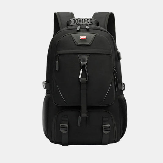 50–80L Ultimativ Rygsæk med USB Opladning til Rejse og Eventyr Tasker Tech Butik 50L Sort