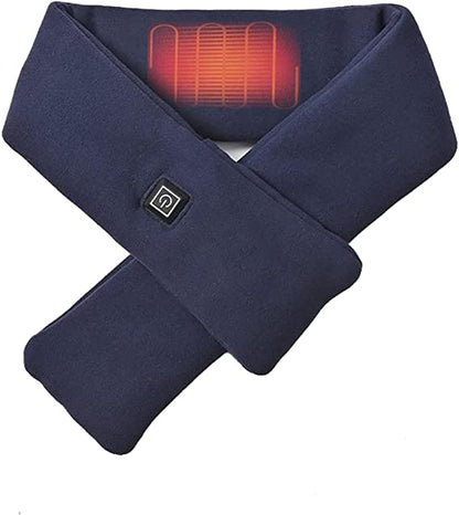 Selvopvarmende USB Halsvarmer Tørklæde – Genopladelig Komfort Med Smart Teknologi Heated Neck Scarf Tech Butik Flåde