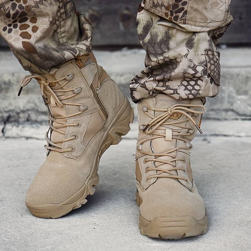 Taktiske Militærstøvler til Mænd – Bygget til Barskt Terræn og Lange Ture Men Boots Tech Butik