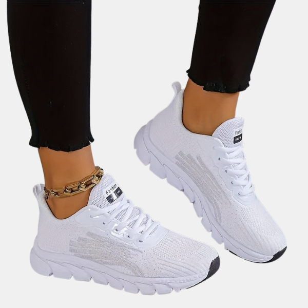 Dame Ortopædiske Sko – Letvægt, Støddæmpende og Komfortable Hele Dagen Women's Shoes Tech Butik Hvid 35