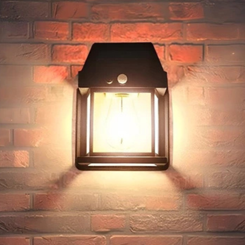 LED Solarlampe til Udendørs Brug Væglampe Tech Butik