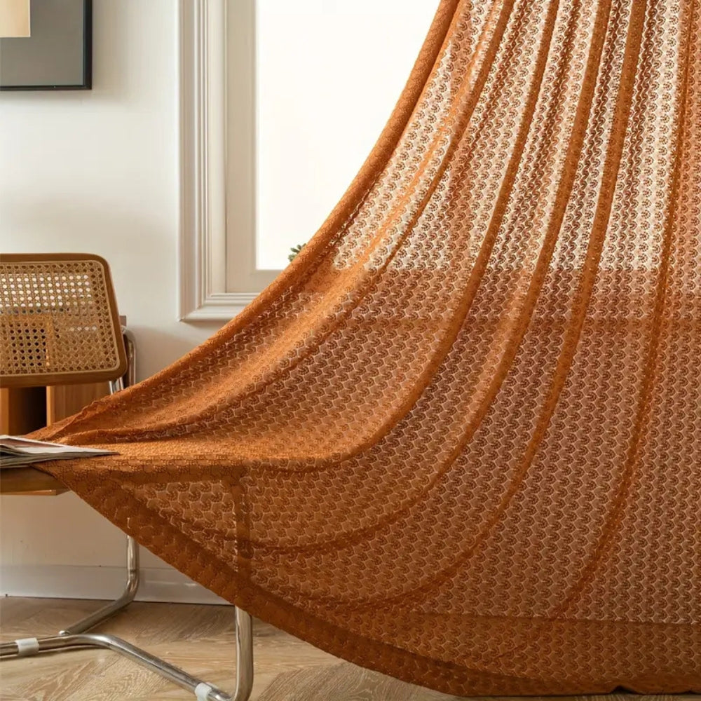 Elegant Boho Hæklet Gardin – Håndlavede Kunstneriske Gardiner til en Hyggelig, Vintage Stemning Curtains Tech Butik