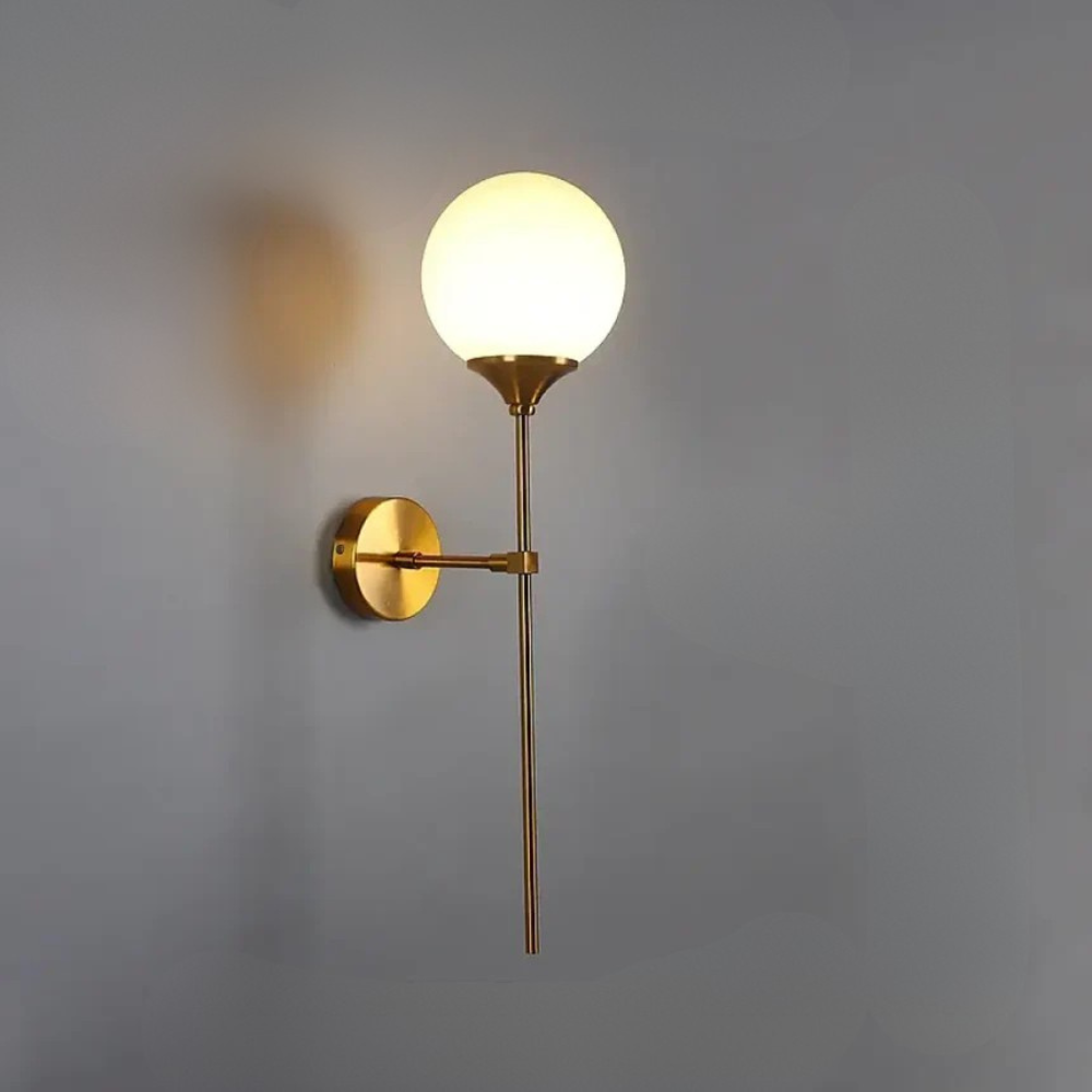 Moderne Væglampe til Stilfulde Minimalistiske Rum Væglamper Tech Butik Mælkehvid B