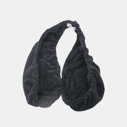 Blød Håndklæde-BH i Bomuld – Åndbar, Trådløs & Komfortabel til Hverdagsbrug Beauty And Personal Care Tech Butik Sort S