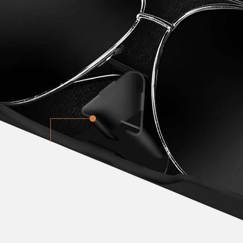Elegant solbrilleetui til bil – Praktisk og sikker opbevaring på solskærmen Car Accessories Tech Butik