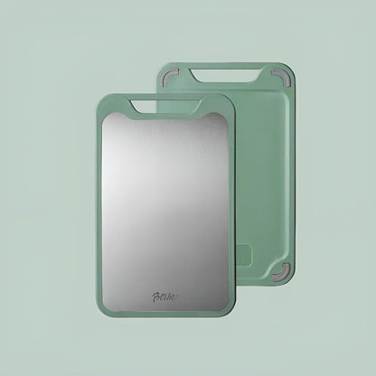 Stilfuldt Dobbeltsidet Skærebræt i Rustfrit Stål – Præcision på Begge Sider til Moderne Køkkener Skærebræt Tech Butik