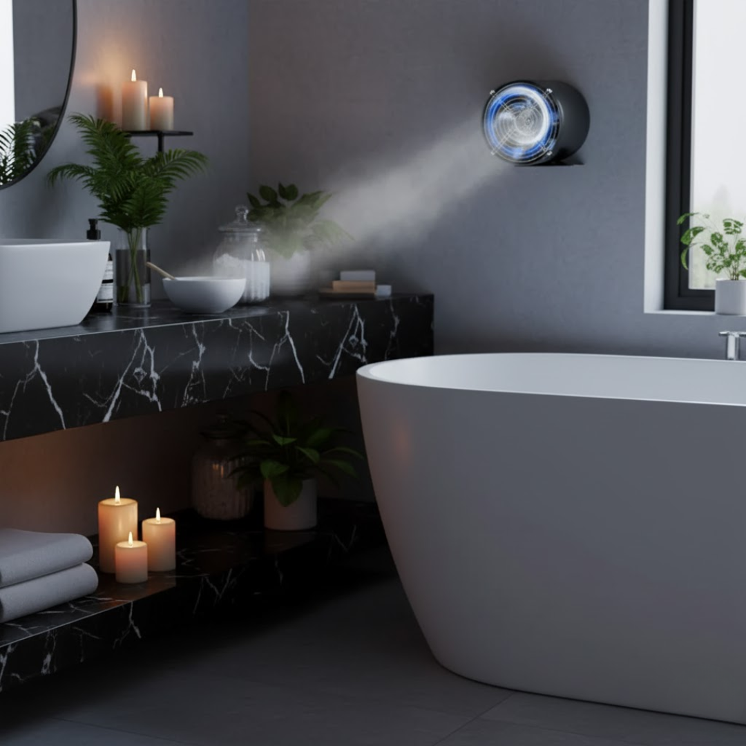 Kraftfuld og Støjsvag Udsugningsventilator – Effektiv Ventilation for et Friskt og Behageligt Rum Home Tech Butik