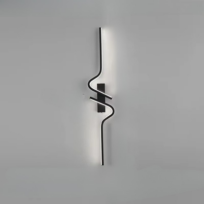 Moderne Minimalistisk Strip LED Væglampe til Soveværelse og Stue Lamp Tech Butik 100cm Koldt lys