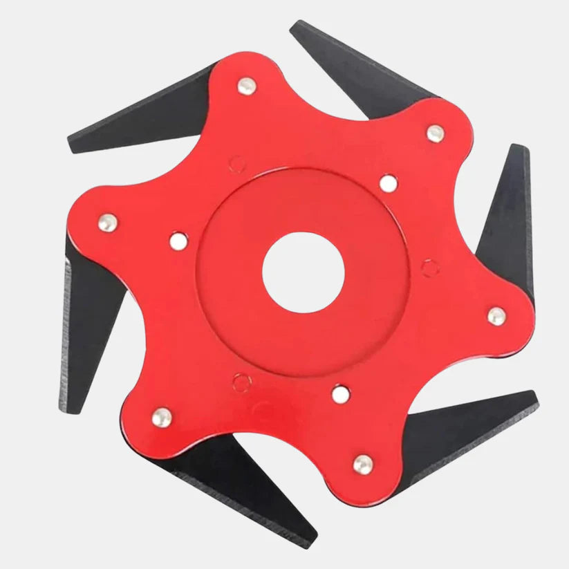 6-Bladet Trimmerhoved i Stål – Kraftfuld og Effektiv Klipning til Plæne- og Havepleje Home & Garden Tech Butik Trimmerkopf uden monteringssæt