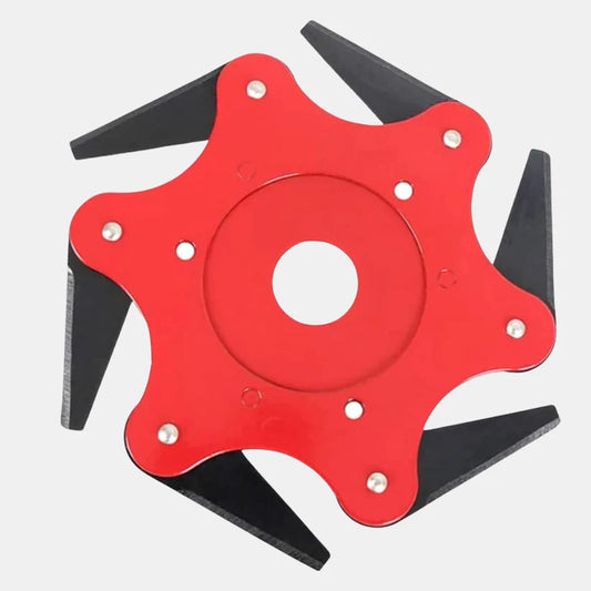 6-Bladet Trimmerhoved i Stål – Kraftfuld og Effektiv Klipning til Plæne- og Havepleje Home & Garden Tech Butik Trimmerkopf uden monteringssæt