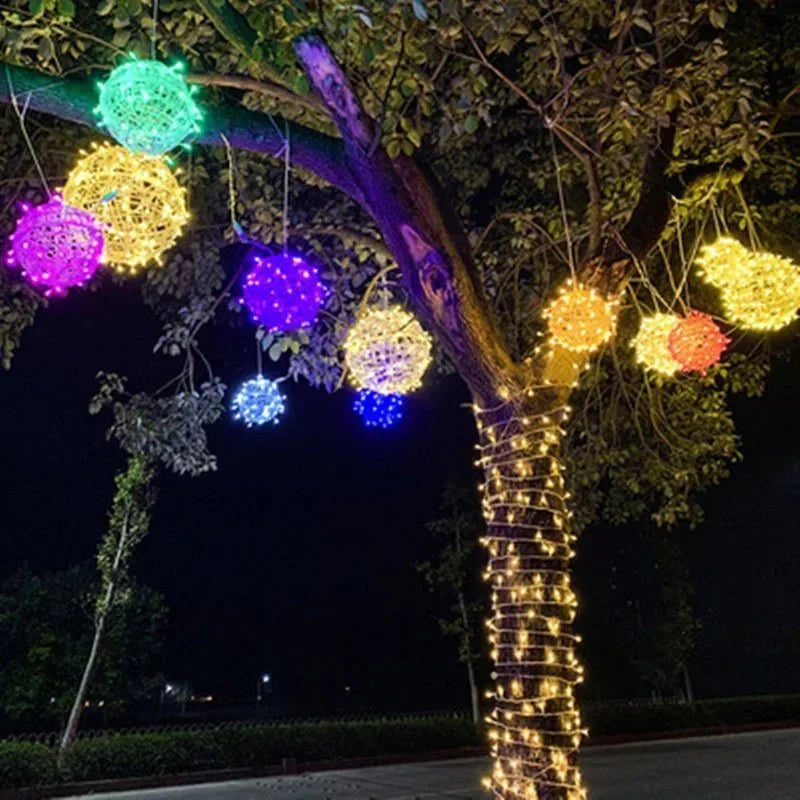 Dekorative LED-lys Kugler – Stemningsfuld Belysning til Inde- og Udebrug String Lights Tech Butik