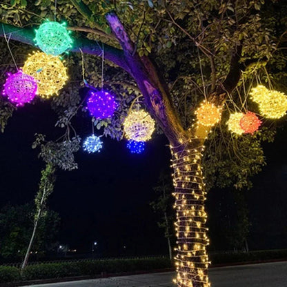 Dekorative LED-lys Kugler – Stemningsfuld Belysning til Inde- og Udebrug String Lights Tech Butik