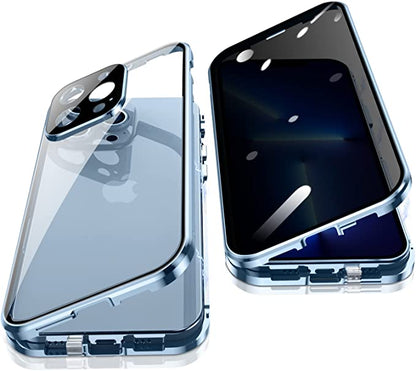 iPhone-cover i Hærdet Glas – Slankt Design og Fuld Beskyttelse Phone Case Tech Butik iPhone 13 Blå