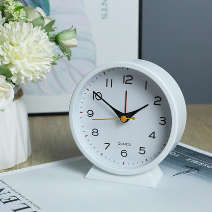 Retro Vækkeur – Lydløst Design med Blødt Lys til Soveværelse eller Skrivebord Clock Tech Butik
