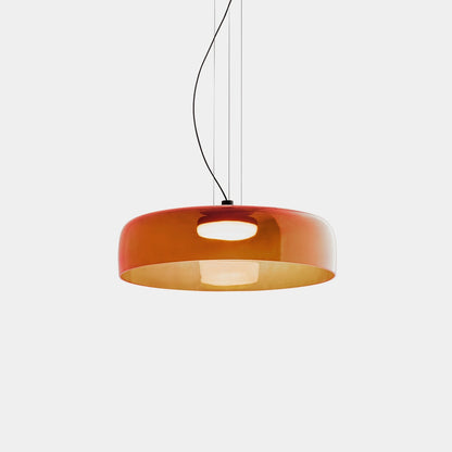 Nordisk Glaspendelampe – Minimalistisk Elegance til Dit Hjem pendant light Tech Butik Orange 1 level-D42*H11cm
