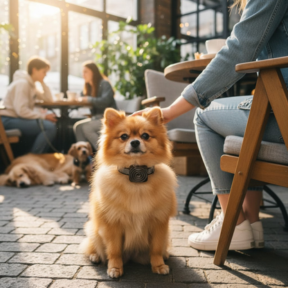 Træningshundehalsbånd – Effektiv og Komfortabel Gø-kontrol til Små Hunde Collar Tech Butik