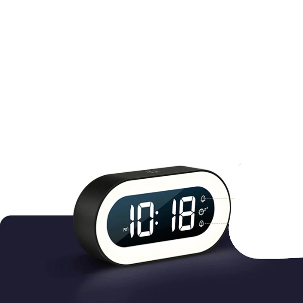 Sanft Lys Vækkeur – Natlys og Rolig Opvågning home others Tech Butik