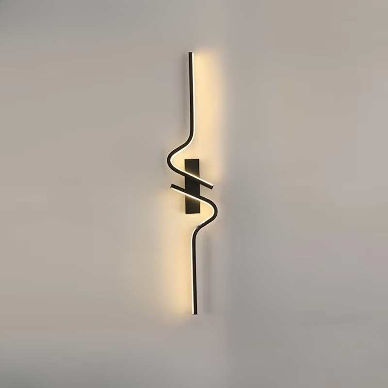 Moderne Minimalistisk Strip LED Væglampe til Soveværelse og Stue Lamp Tech Butik 100cm Varmt lys