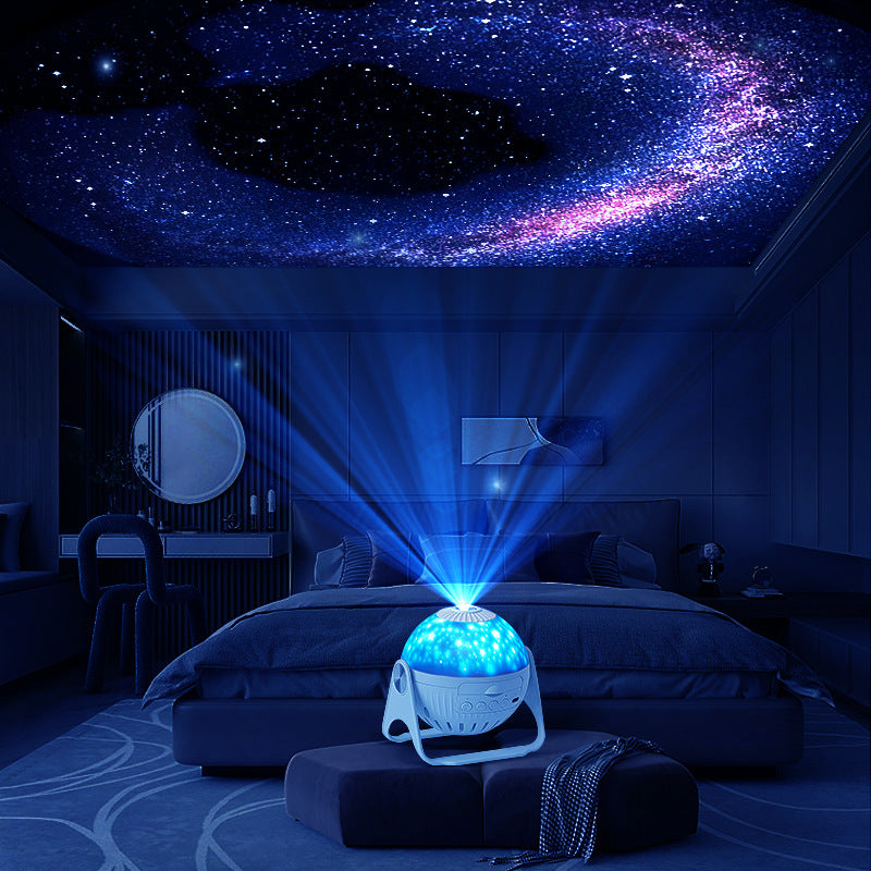 Galaxy Projektor – Stemningsfuld Galakseprojektor med Stjerner og Tågeeffekt Lighting & Lamps Tech Butik
