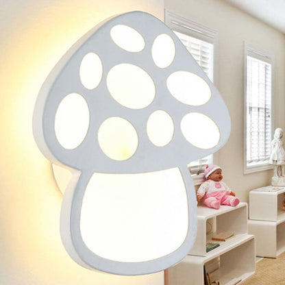 Moderne Akryl Svampeformet LED-væglampe Børnelamper Tech Butik