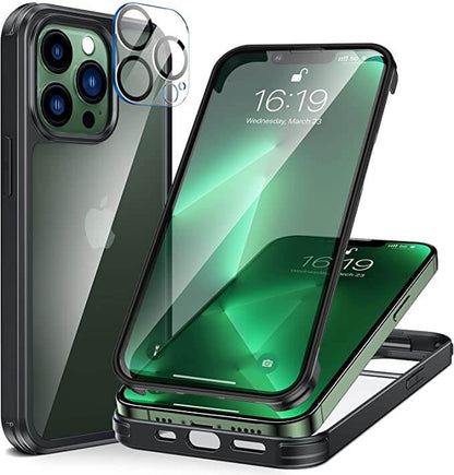 iPhone-cover i Hærdet Glas – Slankt Design og Fuld Beskyttelse Phone Case Tech Butik