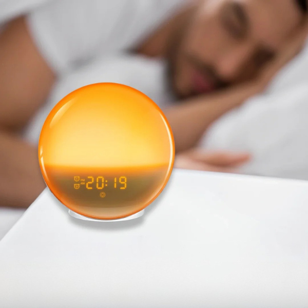 Lysvækkeur med Naturlyde – Blid Opvågning, Justerbart Lys og Komfort Hele Dagen home others Tech Butik