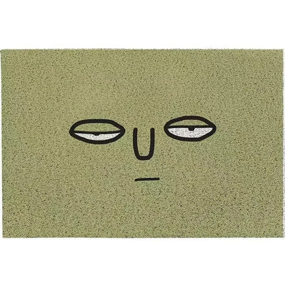 Mood Emoji Dørmåtte – Legesyg personlighed ved din indgang Bath Mats & Rugs Tech Butik Søvnig 40cm x 60cm