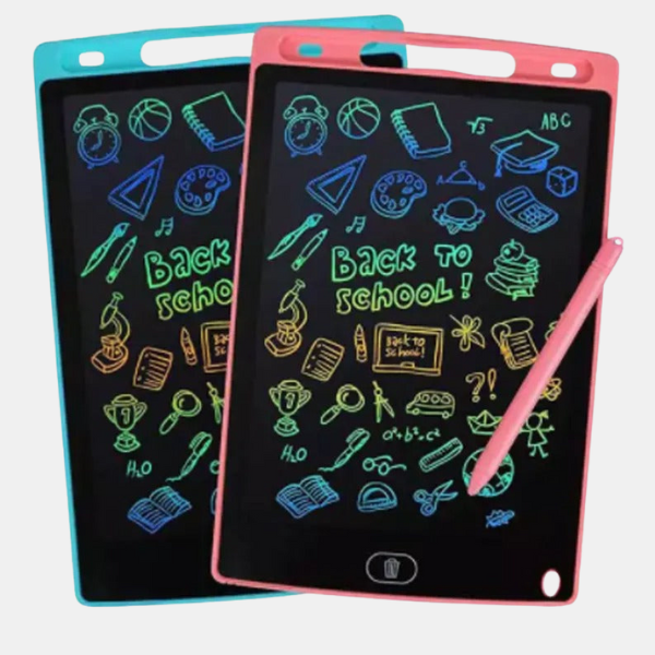Farverig LCD Skriveplade til Børn – Genanvendelig Tegne- og Notatplade Electronics & Gadgets Tech Butik