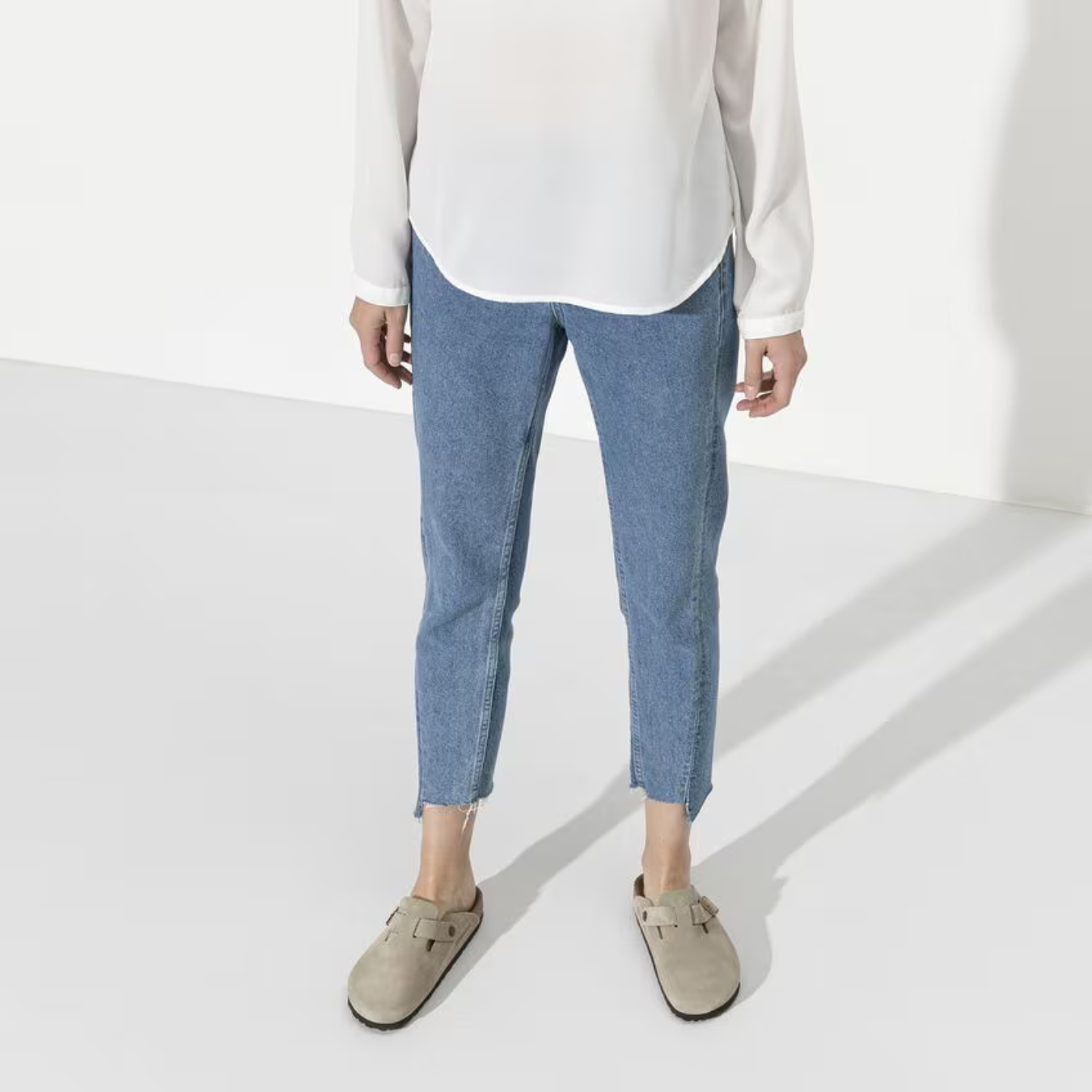 Anatomiske Komforttræsko i Ruskind – Premium Læder med Ergonomisk Støtte Women Sandals & Slippers Tech Butik