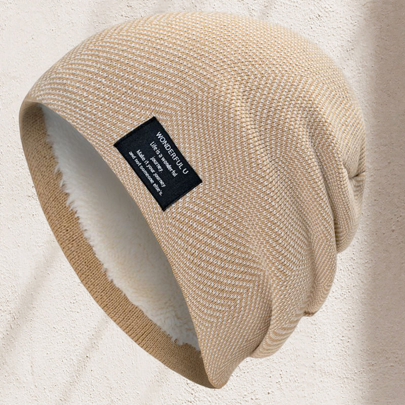 Uldne Hue – Varm, Strækbar Hovedbeklædning til Hverdagskomfort muts beanie Tech Butik Khaki