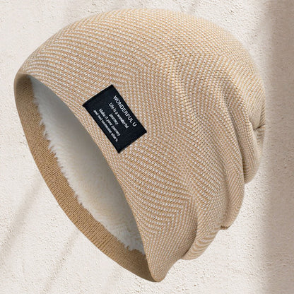 Uldne Hue – Varm, Strækbar Hovedbeklædning til Hverdagskomfort muts beanie Tech Butik Khaki