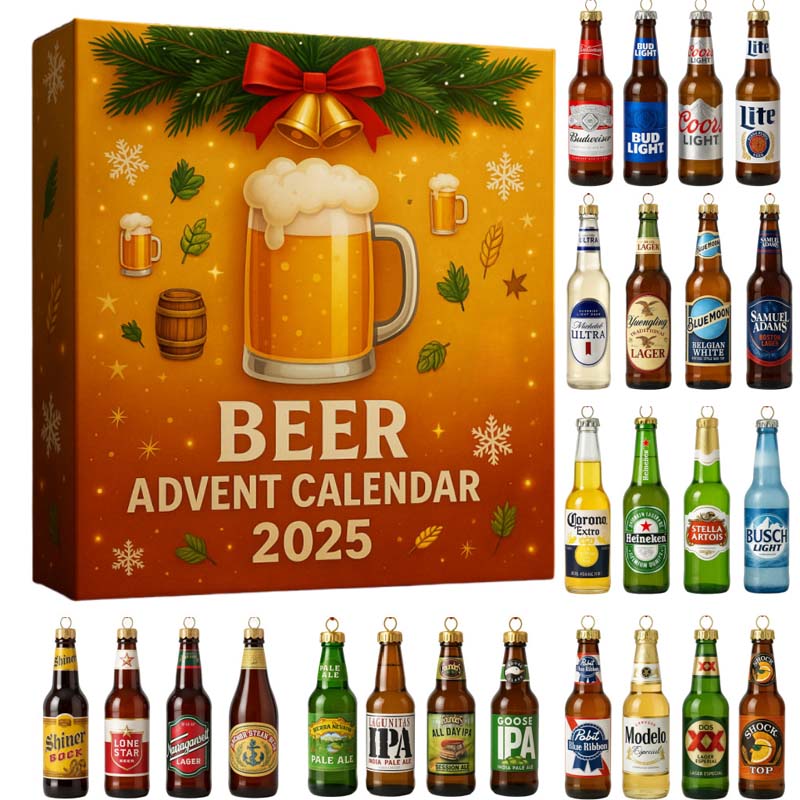 Den Ultimative Øl- & Whisky Adventskalender 2025 – Skål for 24 Dages Smag & Julehygge Advent Calendars Tech Butik