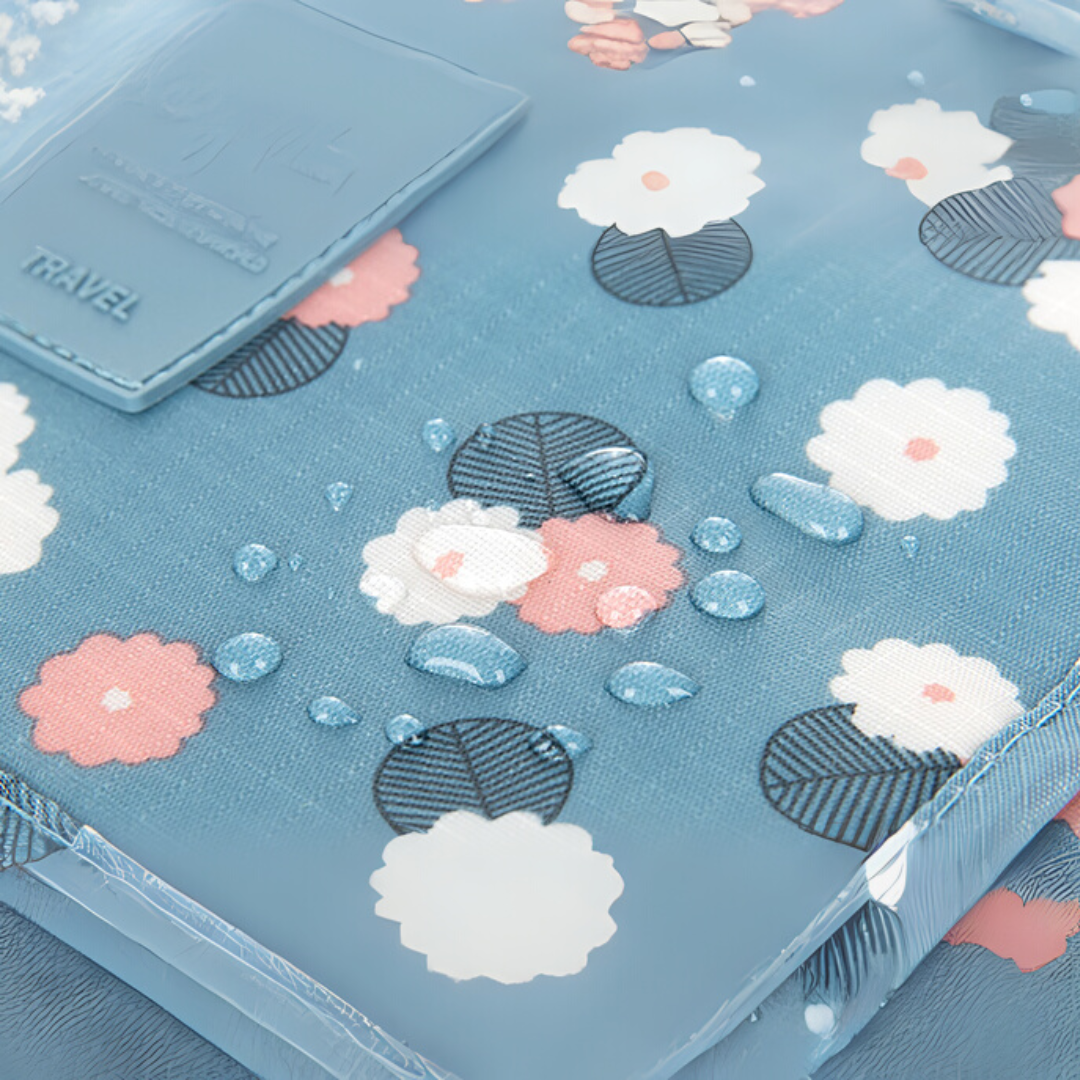 Vandafvisende Rejse Kosmetikpose med Krog – Elegant Organisering til Stressfri Rejser Bags, Pouches & Wallets Tech Butik