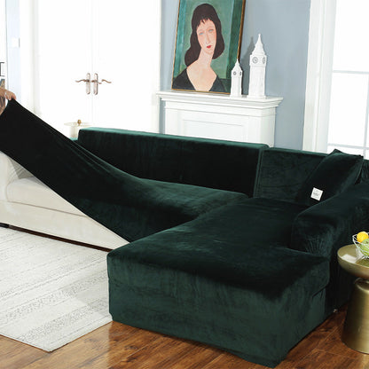 Strækbar Sofabetræk med Fuld Beskyttelse og Glat Pasform sofa cover Tech Butik Mørkegrøn 2-personers 145-185CM