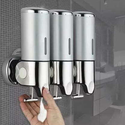 Minimalistisk Væghængt Sæbedispenser Sæt – Moderne Vægmontering til Badeværelset Soap Dispenser Tech Butik