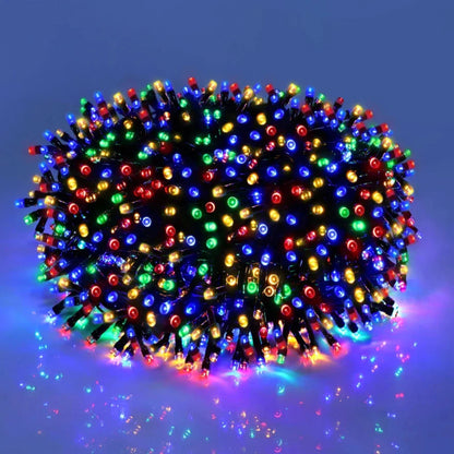 Vandtæt LED-lys Lyskæde – Stemningsfuld Belysning til Have, Fest og Hverdag String Lights Tech Butik Flerfarvet 10M 100 LED'er