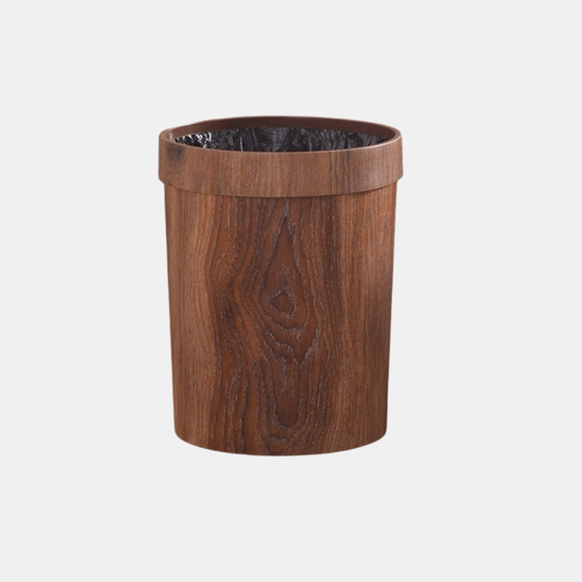 Nordisk Stil Minimalistisk Træ Affaldsbeholder – Moderne Hjem & Kontor Trash Bins & Waste Solutions Tech Butik
